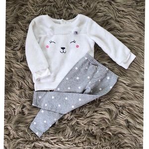 *Baby Girls 18mths 2 Piece Sweater Outfit*